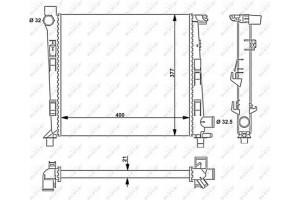 Nrf Ψυγείο, Ψύξη Κινητήρα - 54717