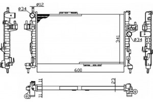 Nrf Ψυγείο, Ψύξη Κινητήρα - 54753A