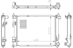 Nrf Ψυγείο, Ψύξη Κινητήρα - 550039