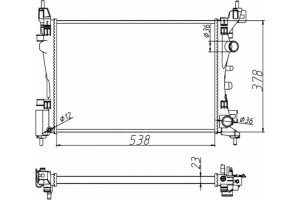 Nrf Ψυγείο, Ψύξη Κινητήρα - 55341A