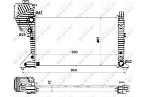 Nrf Ψυγείο, Ψύξη Κινητήρα - 55349A