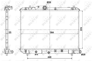 Nrf Ψυγείο, Ψύξη Κινητήρα - 56101