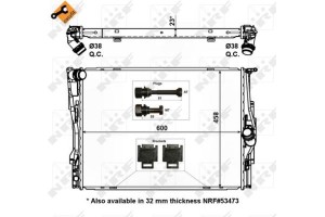 Nrf Ψυγείο, Ψύξη Κινητήρα - 56129