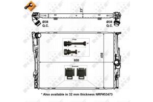 Nrf Ψυγείο, Ψύξη Κινητήρα - 56129