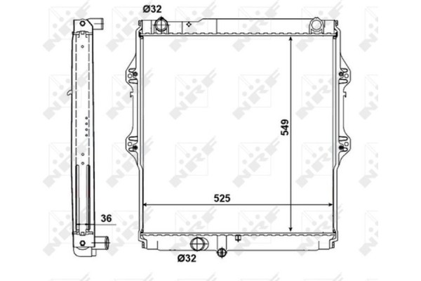 Nrf Ψυγείο, Ψύξη Κινητήρα - 56152