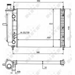 Nrf Ψυγείο, Ψύξη Κινητήρα - 58015