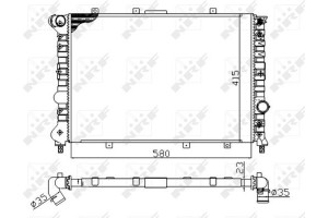 Nrf Ψυγείο, Ψύξη Κινητήρα - 58202A