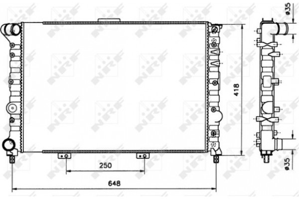 Nrf Ψυγείο, Ψύξη Κινητήρα - 58216