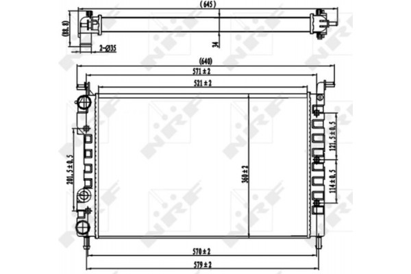 Nrf Ψυγείο, Ψύξη Κινητήρα - 58219