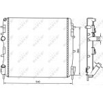 Nrf Ψυγείο, Ψύξη Κινητήρα - 58316A
