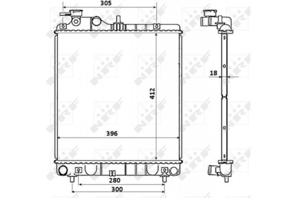 Nrf Ψυγείο, Ψύξη Κινητήρα - 58354