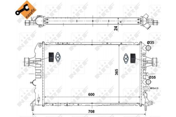 Nrf Ψυγείο, Ψύξη Κινητήρα - 58355