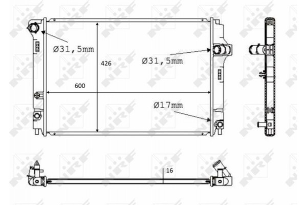 Nrf Ψυγείο, Ψύξη Κινητήρα - 58382