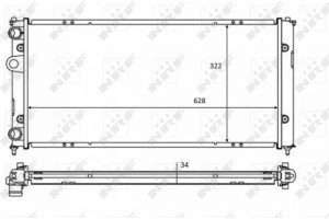Nrf Ψυγείο, Ψύξη Κινητήρα - 58386