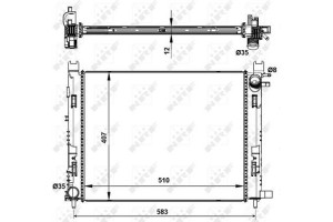 Nrf Ψυγείο, Ψύξη Κινητήρα - 58444