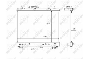Nrf Ψυγείο, Ψύξη Κινητήρα - 58446