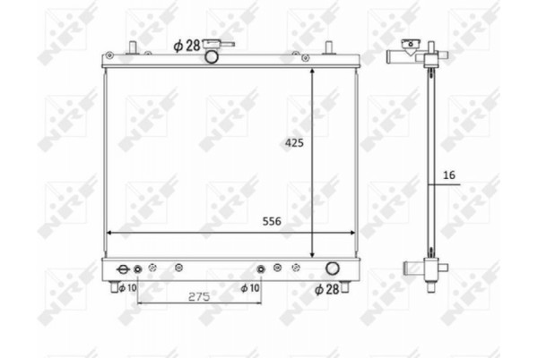 Nrf Ψυγείο, Ψύξη Κινητήρα - 58446