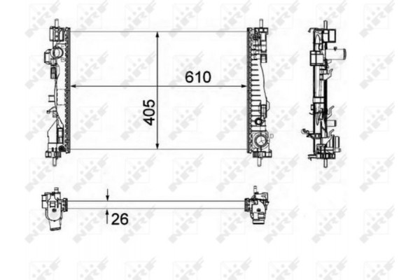 Nrf Ψυγείο, Ψύξη Κινητήρα - 58492