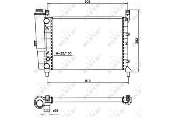 Nrf Ψυγείο, Ψύξη Κινητήρα - 58705