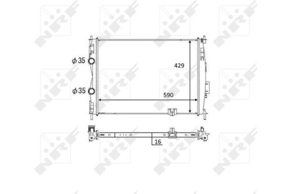 Nrf Ψυγείο, Ψύξη Κινητήρα - 59061