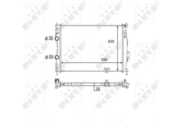 Nrf Ψυγείο, Ψύξη Κινητήρα - 59061