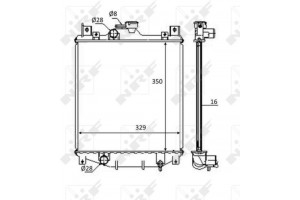 Nrf Ψυγείο, Ψύξη Κινητήρα - 59083