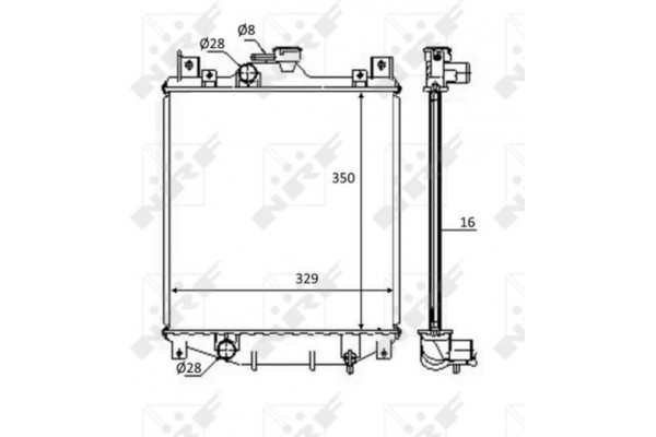 Nrf Ψυγείο, Ψύξη Κινητήρα - 59083