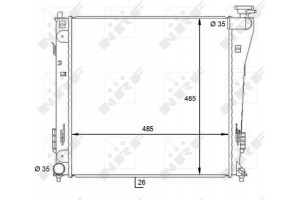 Nrf Ψυγείο, Ψύξη Κινητήρα - 59086