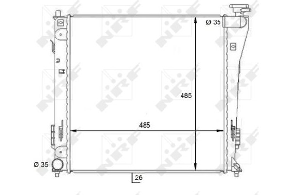 Nrf Ψυγείο, Ψύξη Κινητήρα - 59086