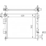 Nrf Ψυγείο, Ψύξη Κινητήρα - 59262