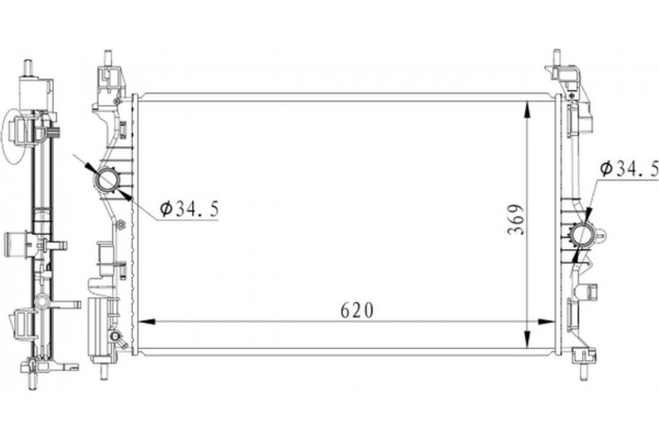 Nrf Ψυγείο, Ψύξη Κινητήρα - 59272