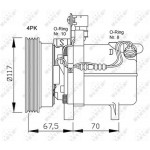 Nrf Συμπιεστής, συστ. Κλιματισμού - 32055