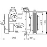 Nrf Συμπιεστής, συστ. Κλιματισμού - 32697