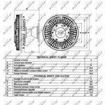 Nrf Συμπλέκτης, Βεντιλατέρ Ψυγείου - 49024