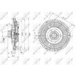 Nrf Συμπλέκτης, Βεντιλατέρ Ψυγείου - 49568