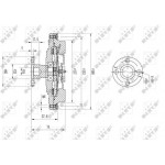 Nrf Συμπλέκτης, Βεντιλατέρ Ψυγείου - 49580