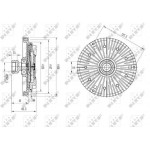 Nrf Συμπλέκτης, Βεντιλατέρ Ψυγείου - 49582