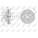 Nrf Συμπλέκτης, Βεντιλατέρ Ψυγείου - 49610