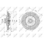 Nrf Συμπλέκτης, Βεντιλατέρ Ψυγείου - 49647