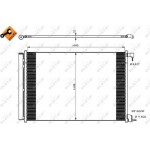 Nrf Συμπυκνωτής, σύστ. Κλιματισμού - 350082 Nrf Συμπυκνωτής, σύστ. Κλιματισμού - 350082