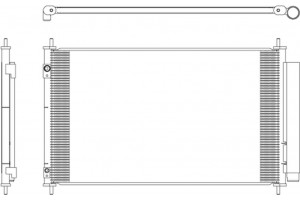 Nrf Συμπυκνωτής, σύστ. Κλιματισμού - 350321