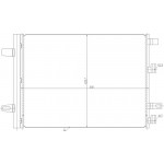 Nrf Συμπυκνωτής, σύστ. Κλιματισμού - 350465 Nrf Συμπυκνωτής, σύστ. Κλιματισμού - 350465