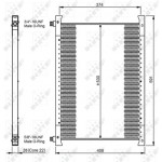 Nrf Συμπυκνωτής, σύστ. Κλιματισμού - 35064