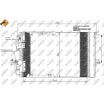 Nrf Συμπυκνωτής, σύστ. Κλιματισμού - 35416