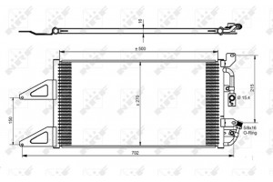 Nrf Συμπυκνωτής, σύστ. Κλιματισμού - 35489