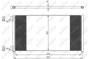 Nrf Συμπυκνωτής, σύστ. Κλιματισμού - 35496