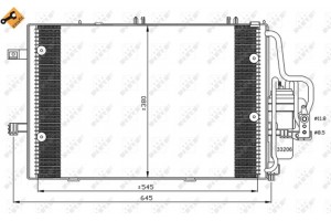 Nrf Συμπυκνωτής, σύστ. Κλιματισμού - 35530