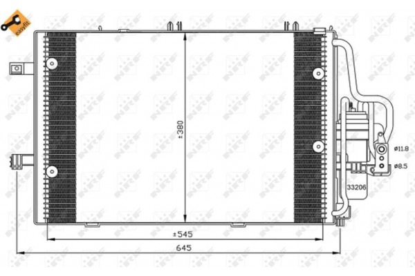 Nrf Συμπυκνωτής, σύστ. Κλιματισμού - 35530