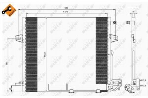 Nrf Συμπυκνωτής, σύστ. Κλιματισμού - 35618