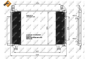 Nrf Συμπυκνωτής, σύστ. Κλιματισμού - 35652